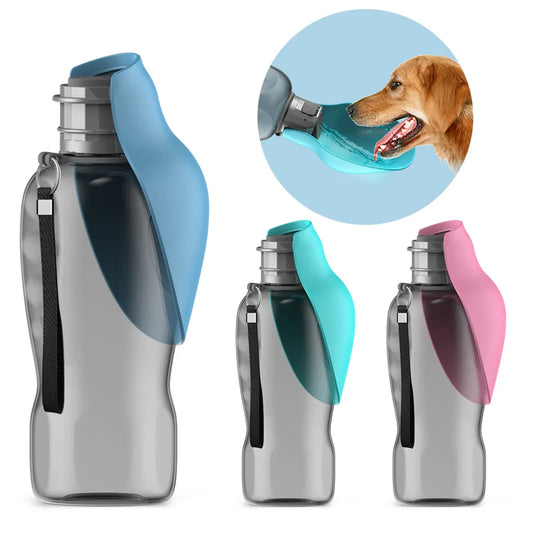 800ml Portable Water Bottle For Small Medium Big Dogs